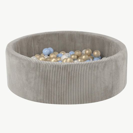 Boldbassin i beige premium fløjl inkl. 200 bolde