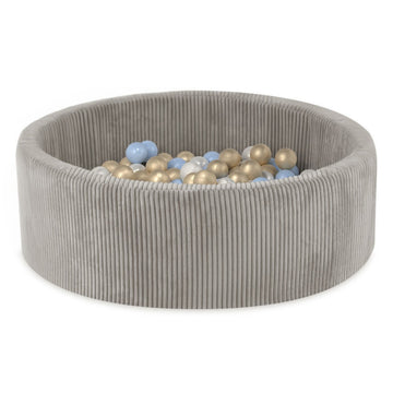 Boldbassin i beige premium fløjl inkl. 200 bolde