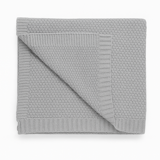 Babytæppe i økologisk bomuld - Grey